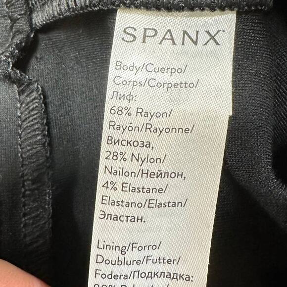 Spanx The Perfect Pant Ankle Backseam Skinny Black Women's Size 3X NWOT - Picture 4 of 8